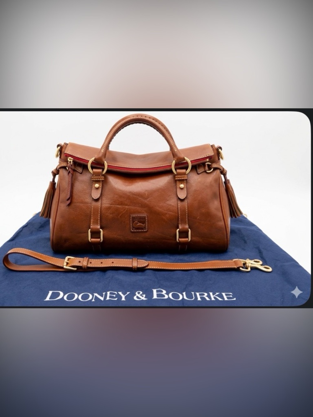 Dooney & Bourke Florentine Vachetta Large Satchel - Leather - Like New